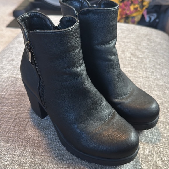 DREAM PAIRS Zoey 2, Heel Chunky Ankle Boots, - Picture 4 of 12